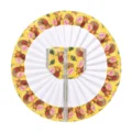 Radhe Radhe Printed Yellow Laddu Gopal Poshak for Daily Seva and Shringar
