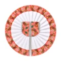 Radhe Radhe Printed Peach Laddu Gopal Poshak for Daily Seva and Shringar