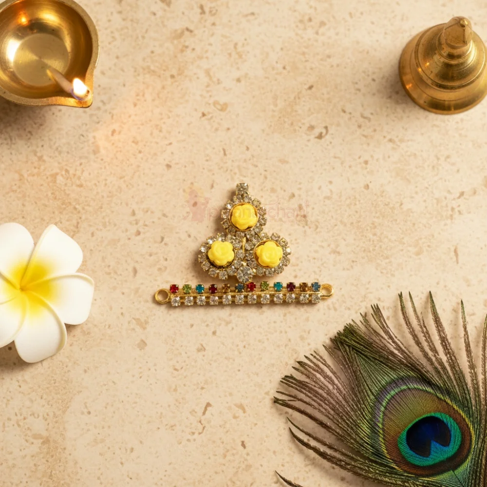 Decorative Mukut For God Idol Shringar