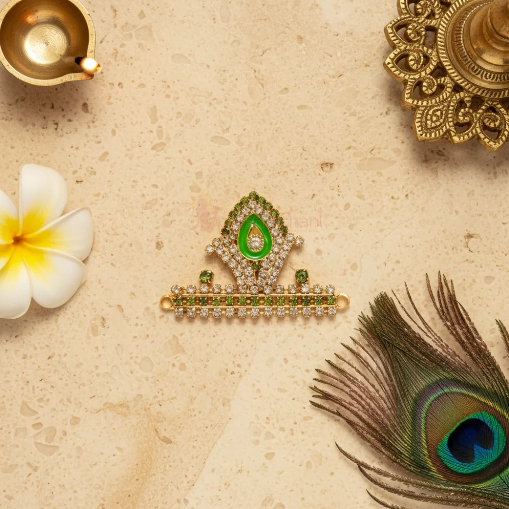 Decorative Mukut For God Idol Shringar
