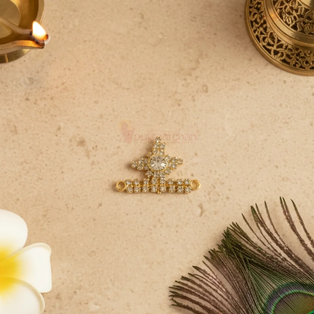 Decorative Mukut For God Idol Shringar