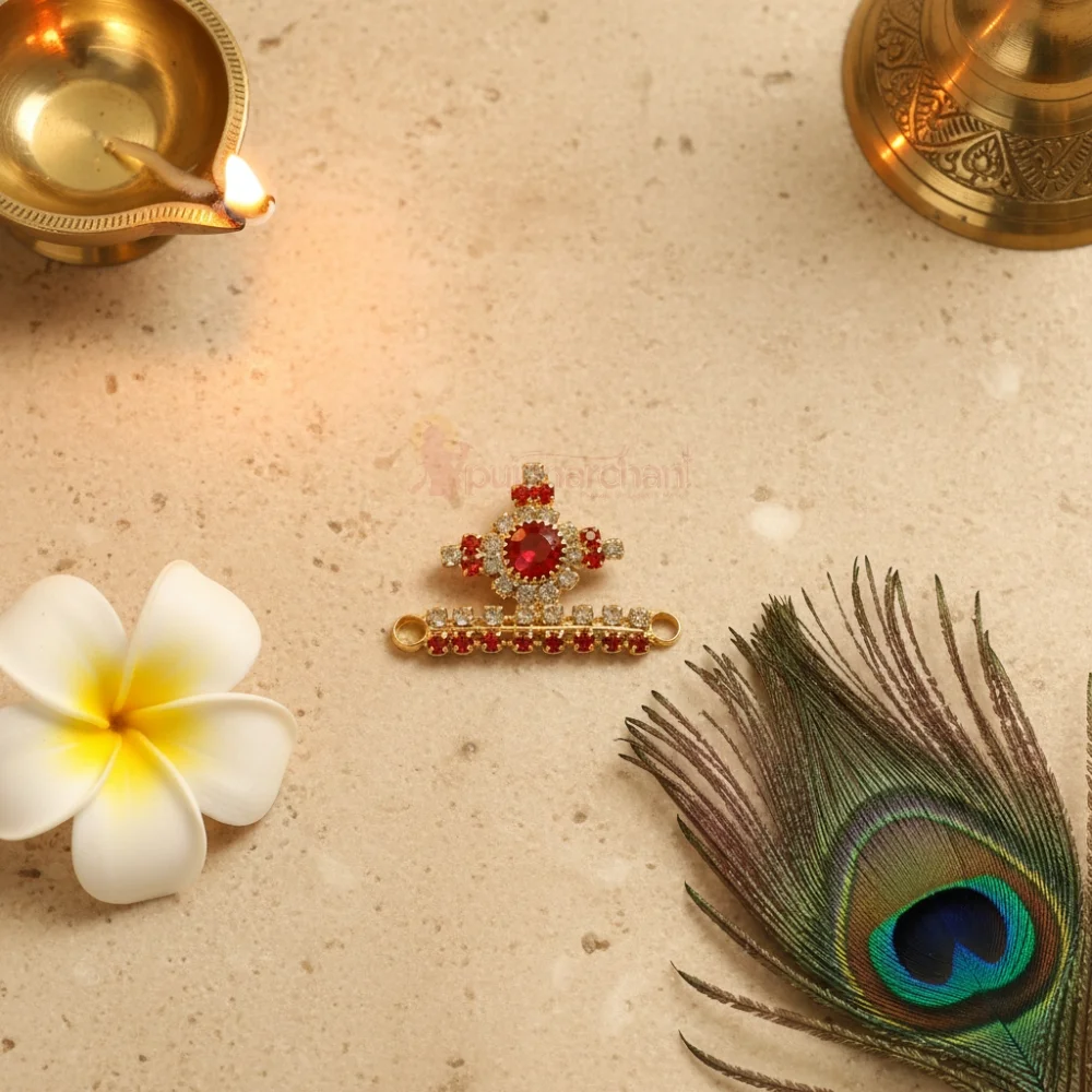 Decorative Mukut For God Idol Shringar