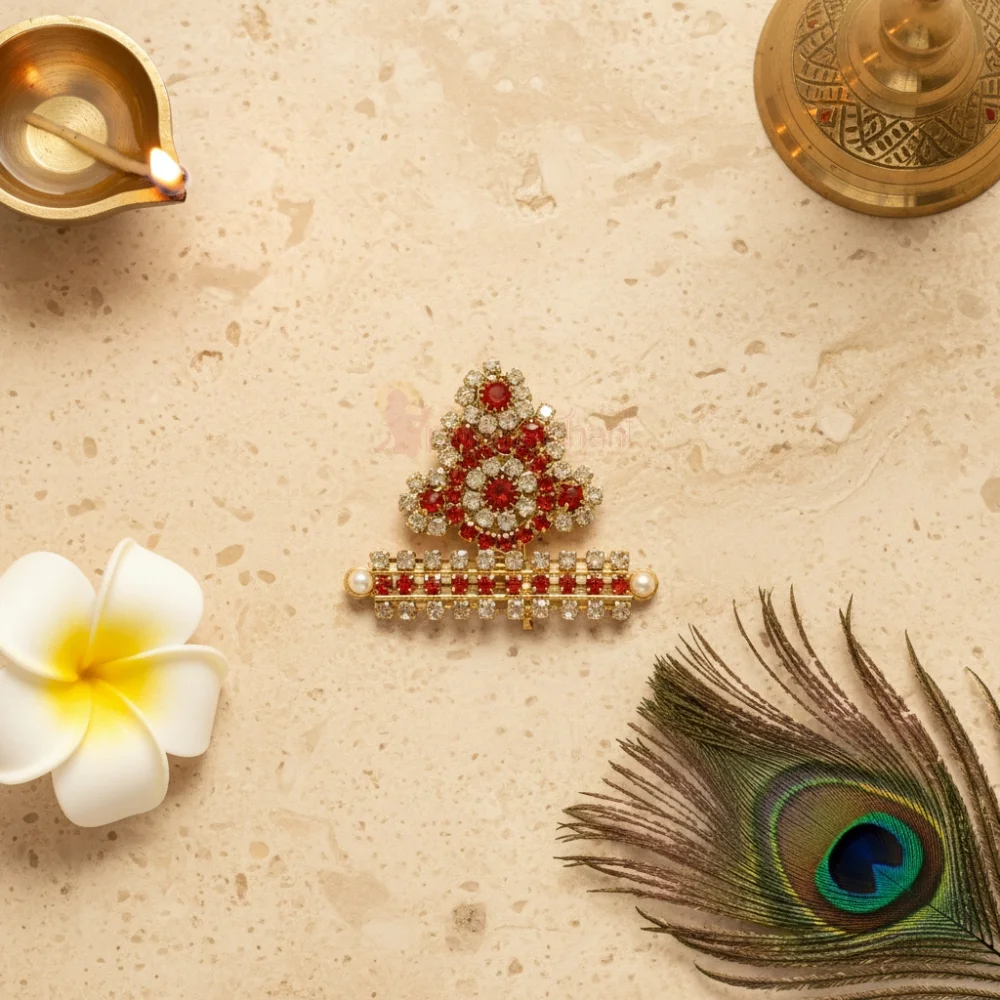 Decorative Mukut For God Idol Shringar