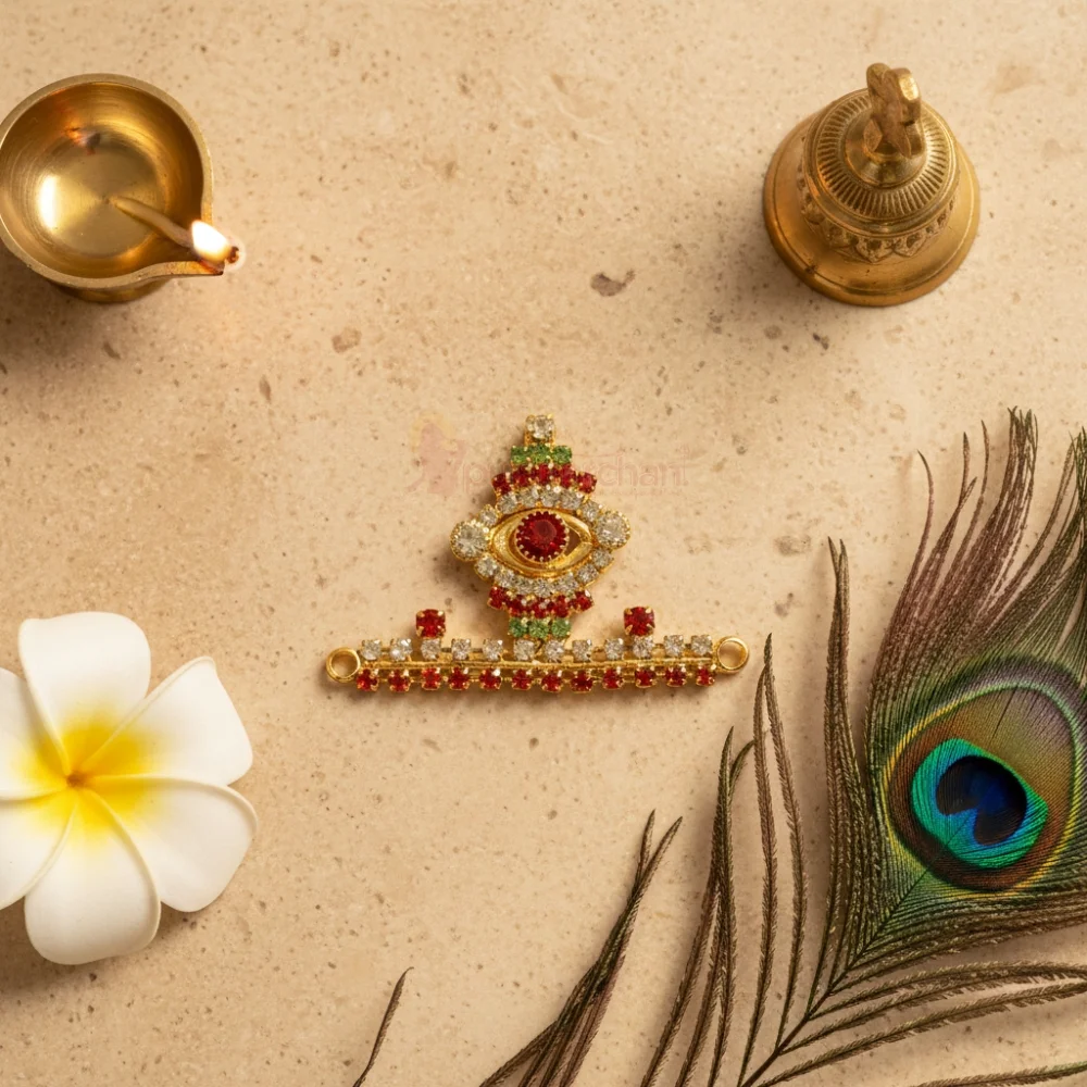 Decorative Mukut For God Idol Shringar