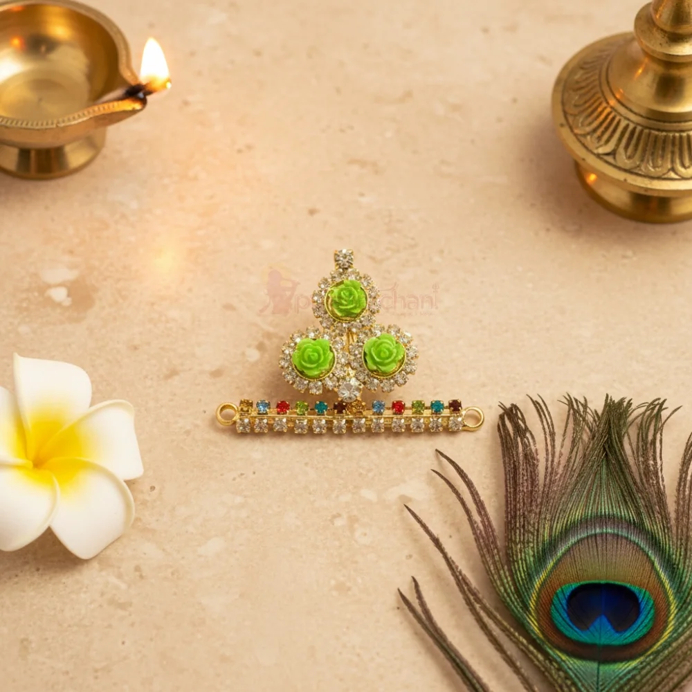 Decorative Mukut For God Idol Shringar