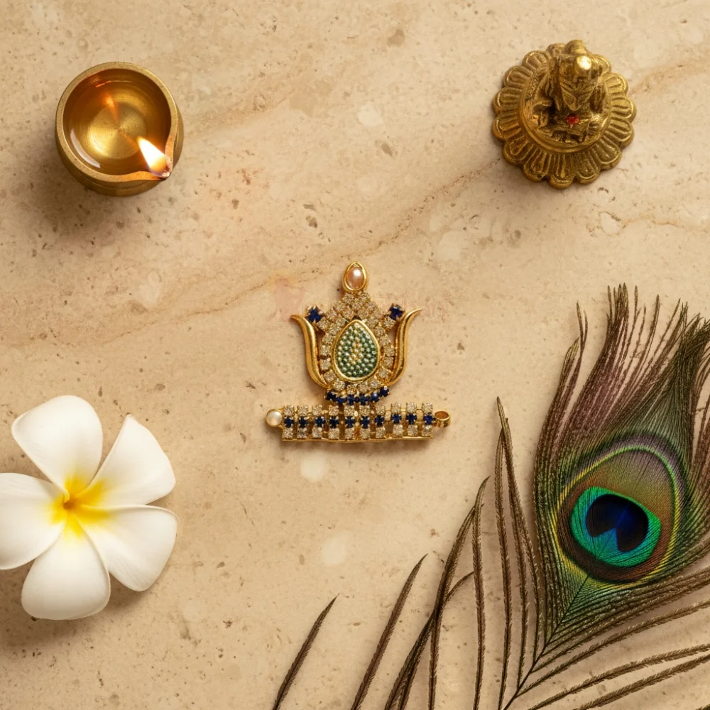 Decorative Mukut For God Idol Shringar