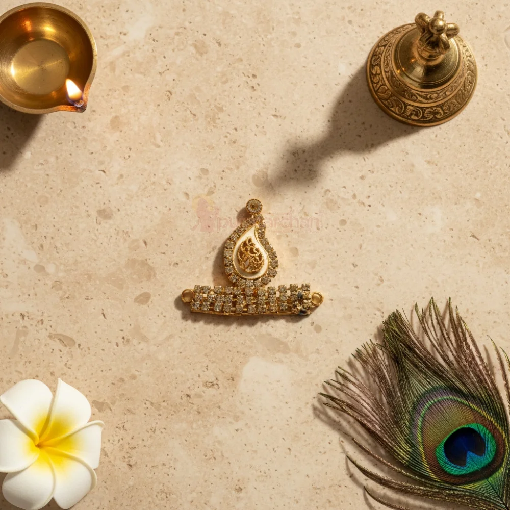 Decorative Mukut For God Idol Shringar