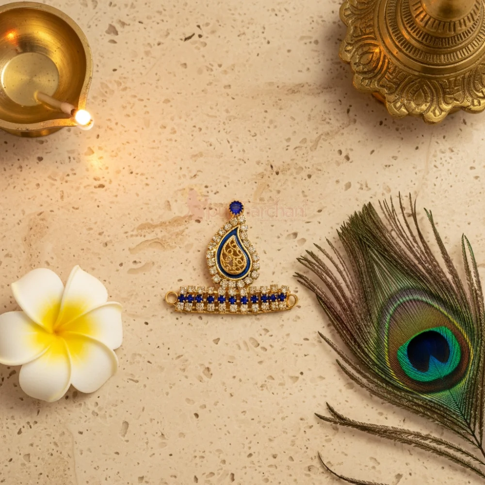 Decorative Mukut For God Idol Shringar