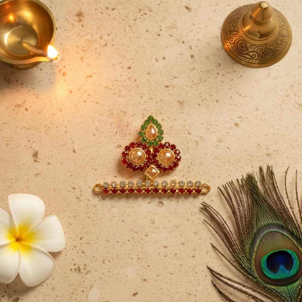 Decorative Mukut For God Idol Shringar