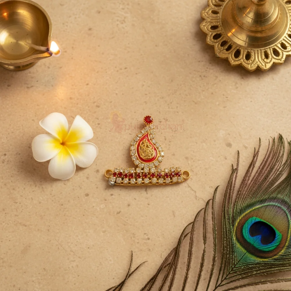 Decorative Mukut For God Idol Shringar