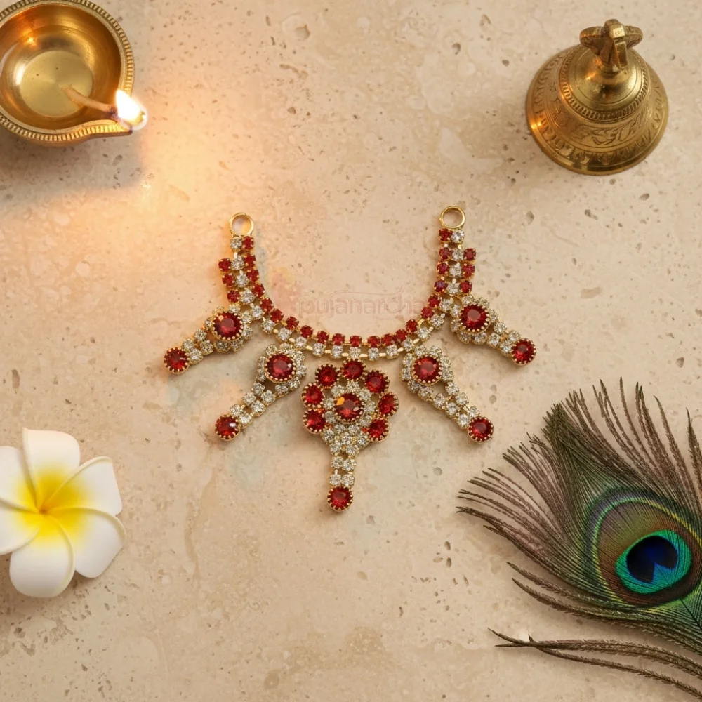 Decorative Necklace For God Idols Shringar