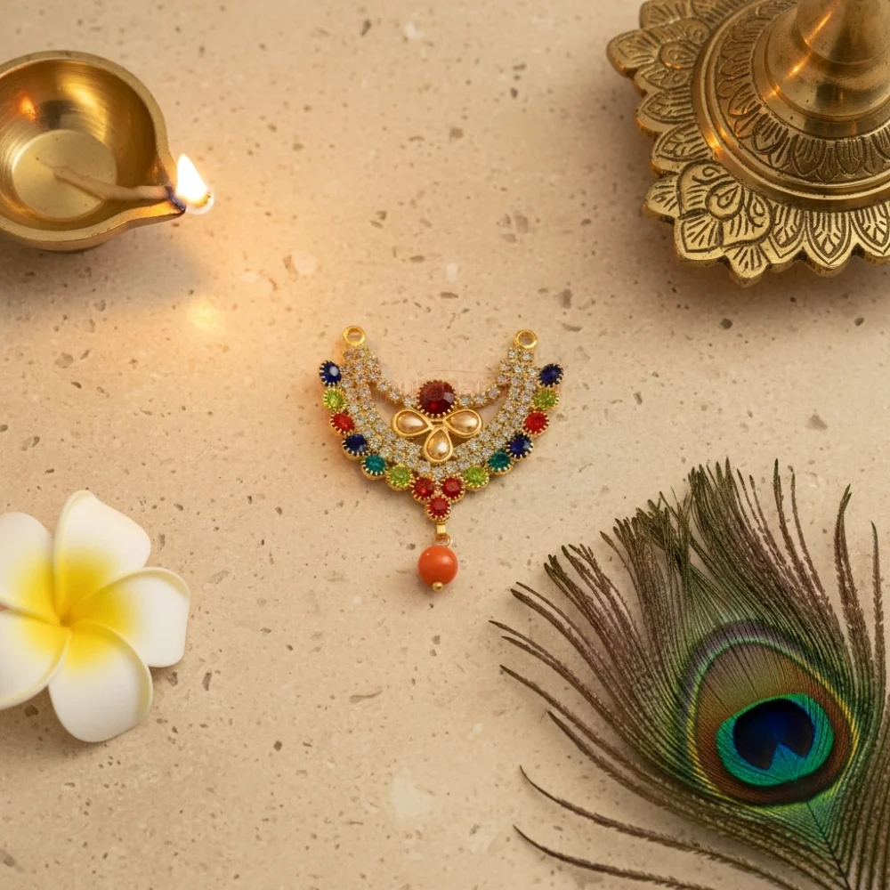 Decorative Necklace For God Idols Shringar