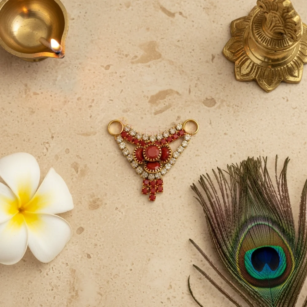 Decorative Necklace For God Idols Shringar