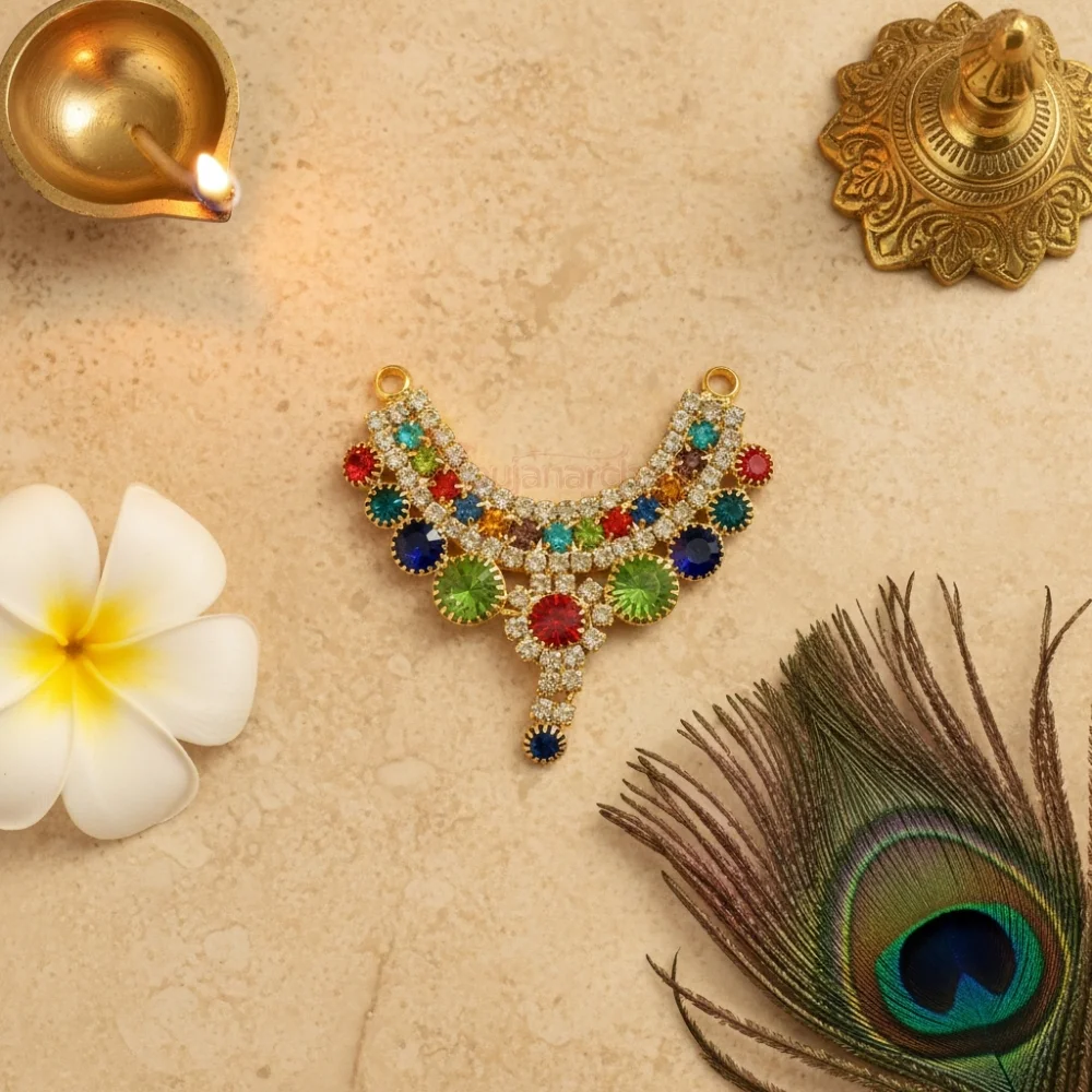 Decorative Necklace For God Idols Shringar