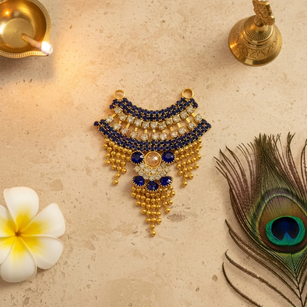 Decorative Necklace For God Idols Shringar