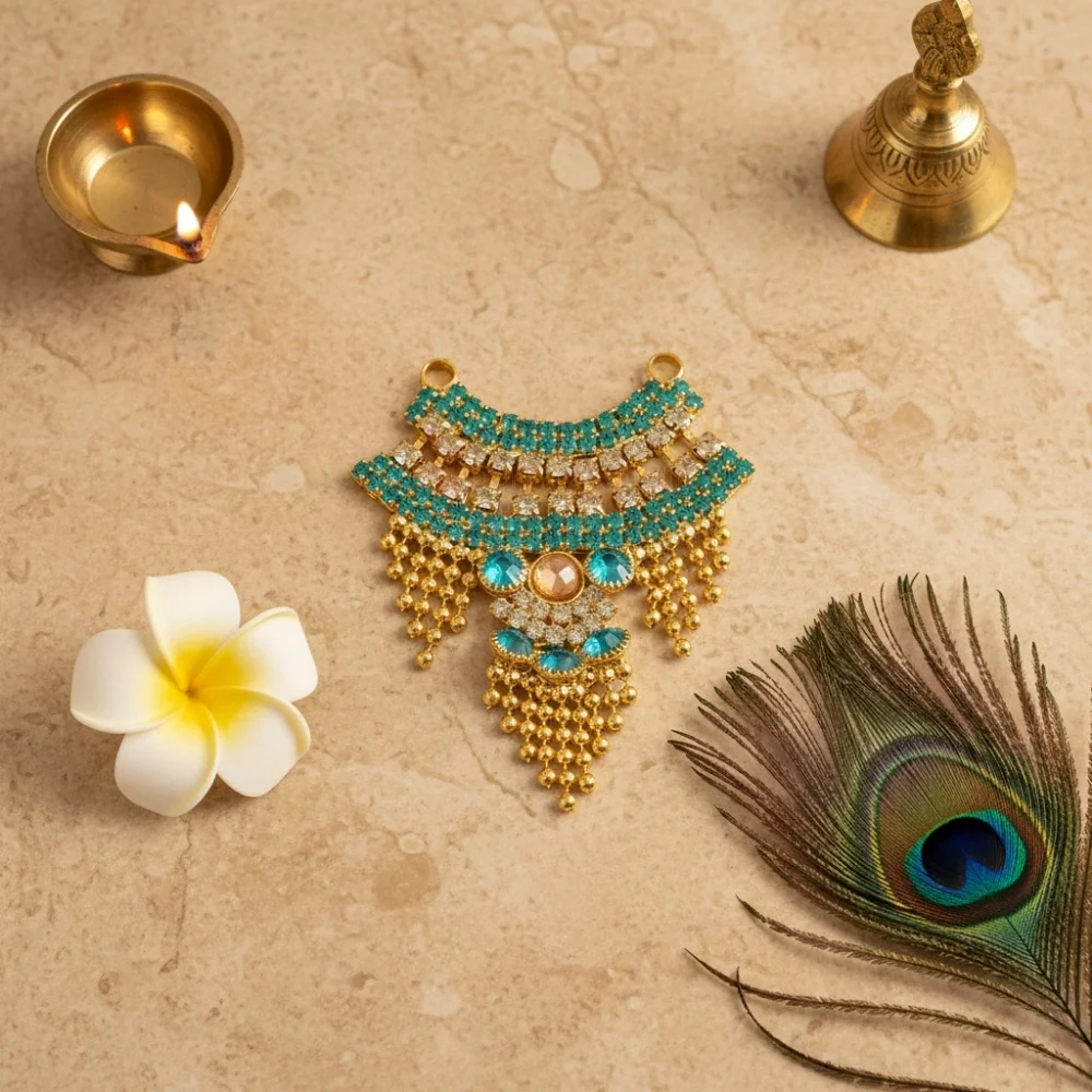 Decorative Necklace For God Idols Shringar