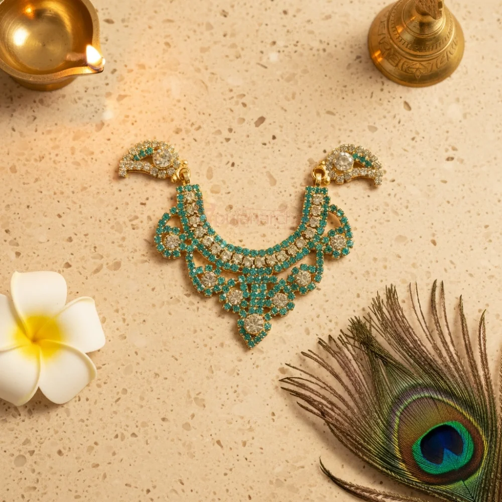 Decorative Necklace For God Idols Shringar