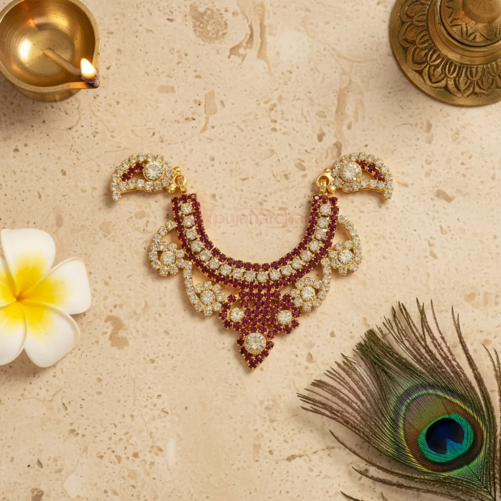 Decorative Necklace For God Idols Shringar