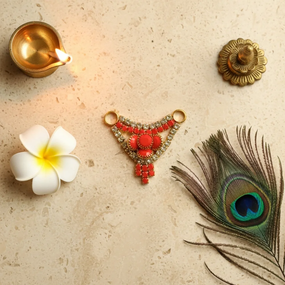 Decorative Necklace For God Idols Shringar