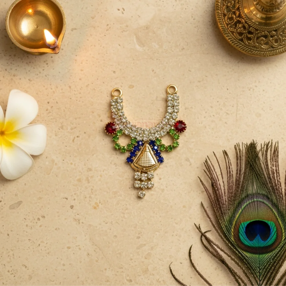 Decorative Necklace For God Idols Shringar