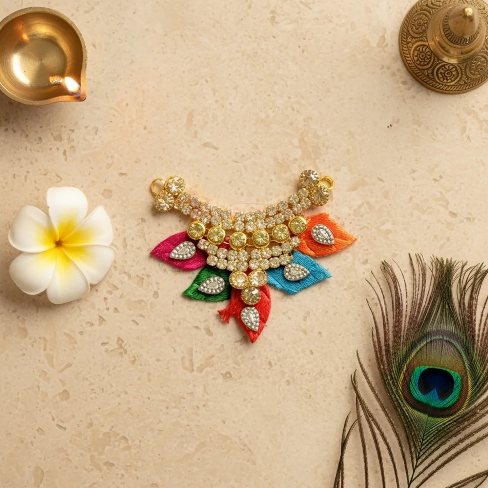 Decorative Necklace For God Idols Shringar