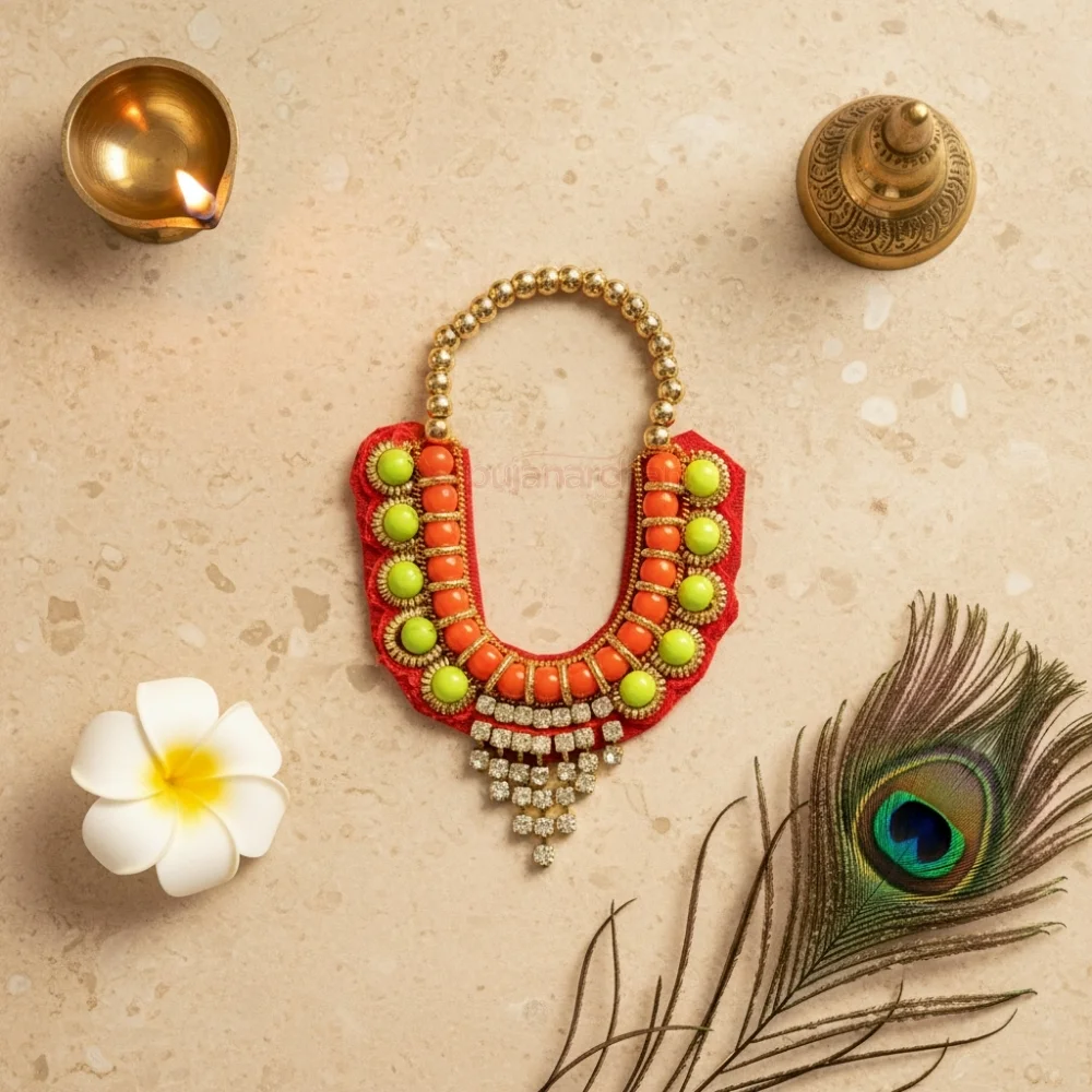 Decorative Necklace For God Idols Shringar