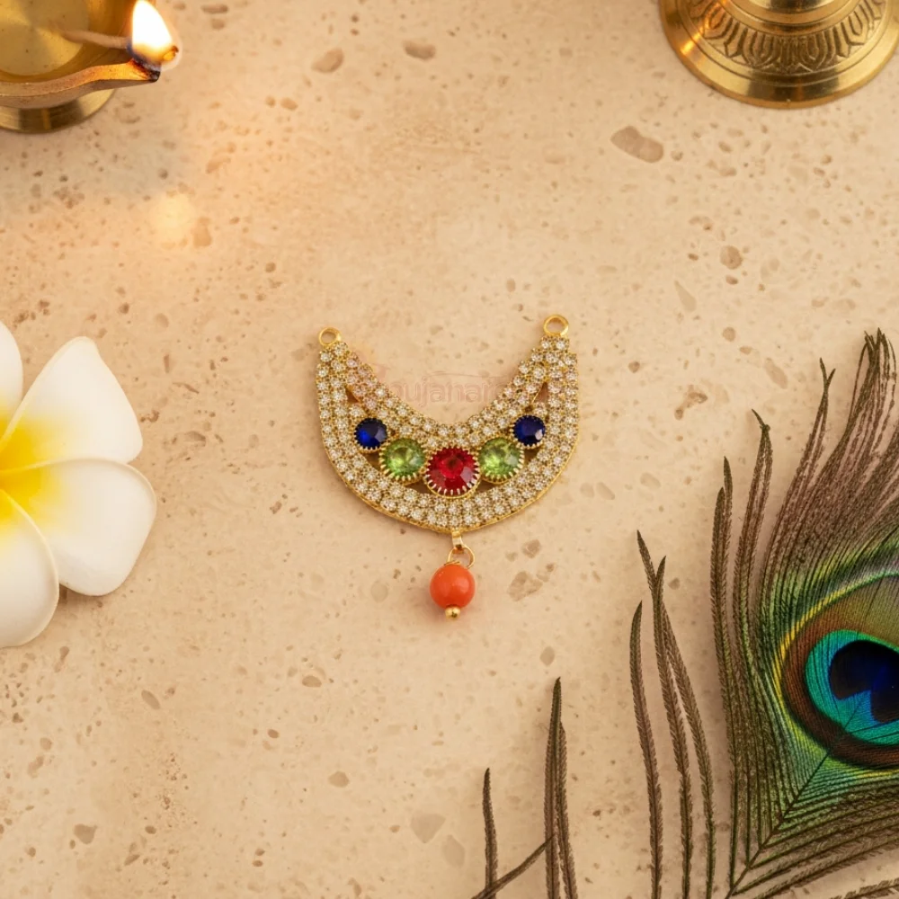 Decorative Necklace For God Idols Shringar