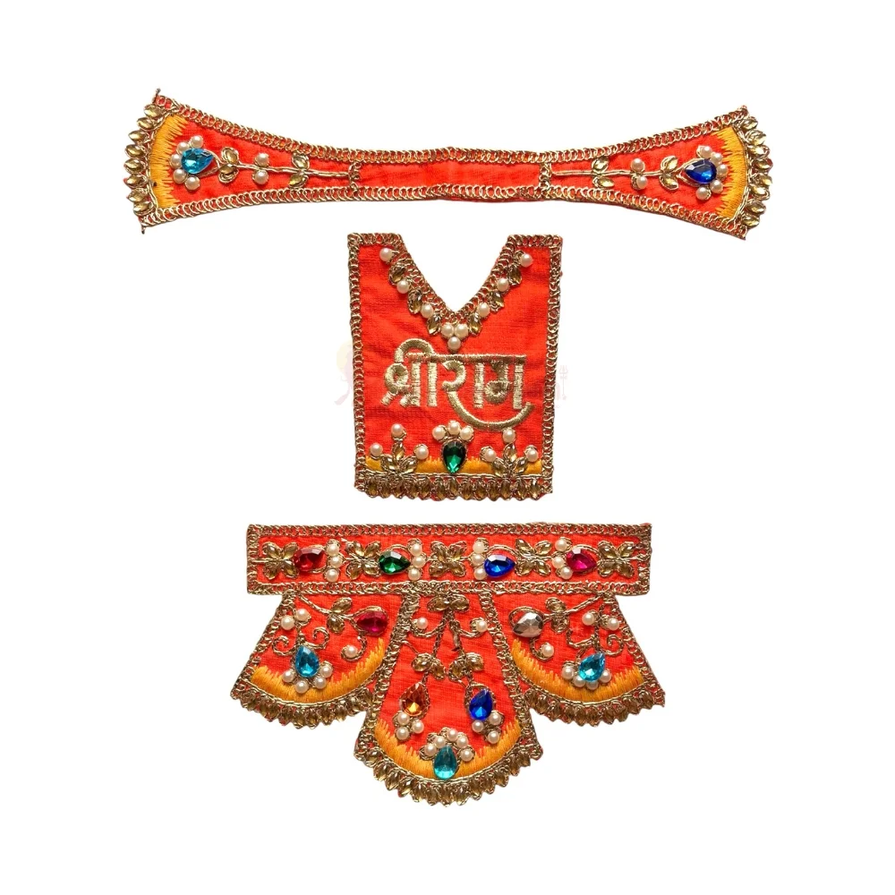 Hanuman Ji Poshak | Orange
