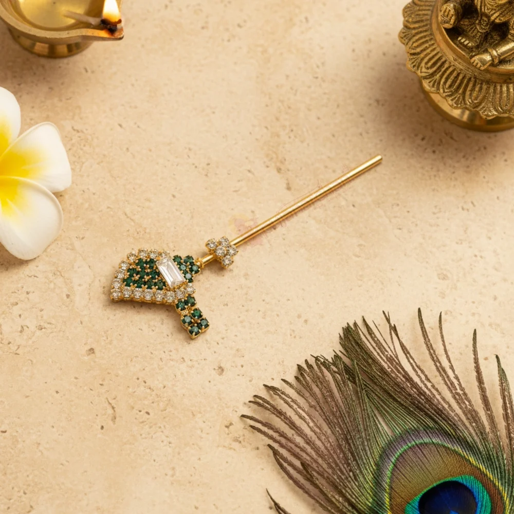 Decorative Bansuri for Laddu Gopal | Krishna Shringar