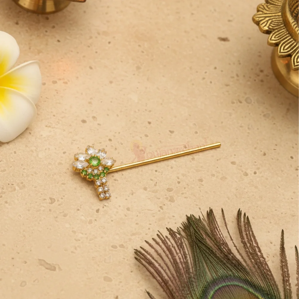 Decorative Bansuri for Laddu Gopal | Krishna Shringar