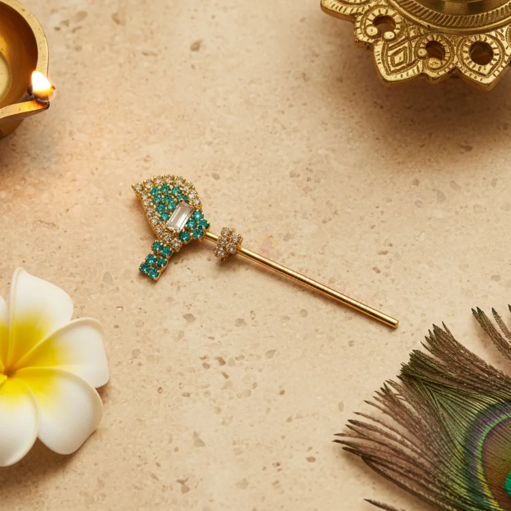 Decorative Bansuri for Laddu Gopal | Krishna Shringar