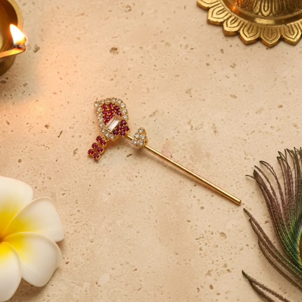 Decorative Bansuri for Laddu Gopal | Krishna Shringar